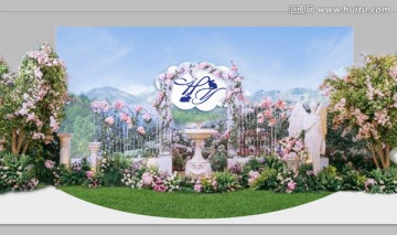 迎賓區(qū)效果圖
