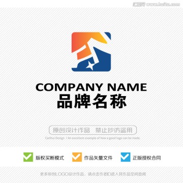 FN字母 LOGO設計