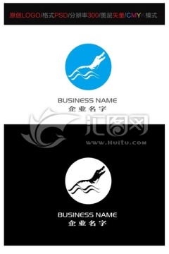 鱷魚LOGO 動(dòng)物L(fēng)OGO
