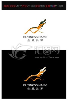 鳄鱼LOGO 动物LOGO