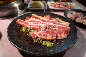 烤肉店 五花肉