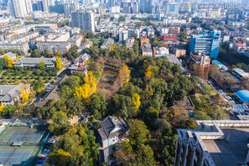 航拍四川大学