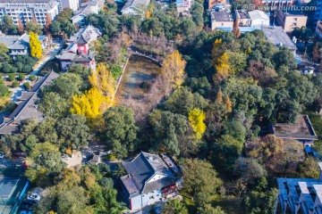 鸟瞰四川大学