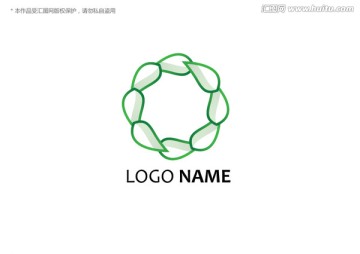 生物环保logo设计