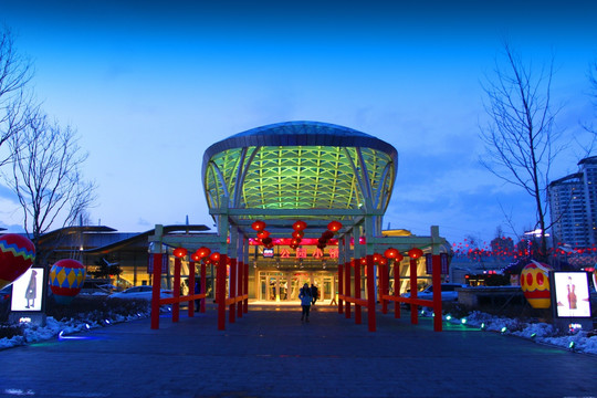 都市风光 亮化 夜景 哈尔滨