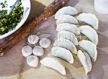 水饺 包饺子