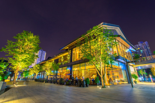 成都 都市夜景