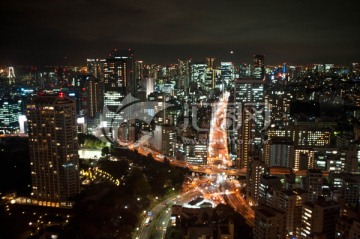 日本东京夜景
