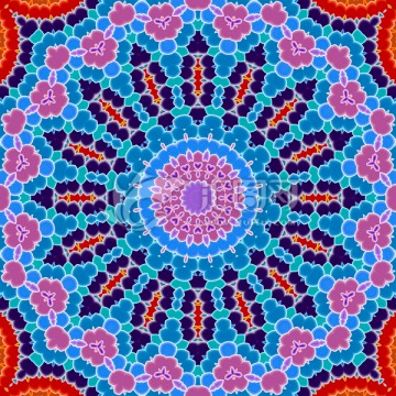 立體花型