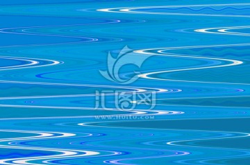 藍(lán)色水波紋（未分層）