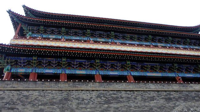 北京古城楼 正阳门