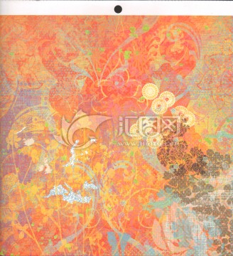 復(fù)古花紙 設(shè)計(jì)素材