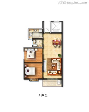 精品平面戶型圖