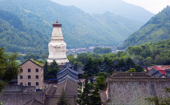 五台山 大白塔