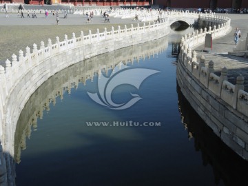 北京故宮內金水河