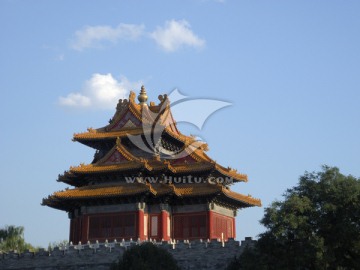 北京紫禁城角楼