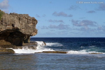 塞班岛鳄鱼头海滩