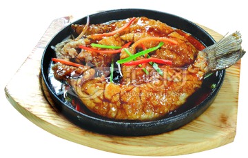 燒汁鱸魚海河鮮
