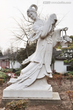 上海植物园仙女雕像