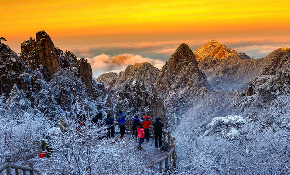 黄山风光 高清晰