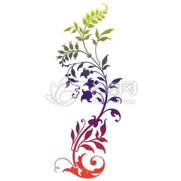 歐式花紋