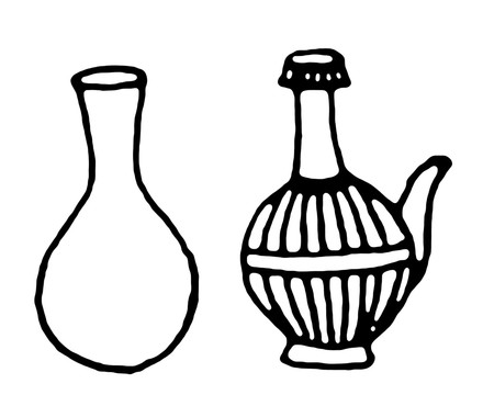 藏傳佛教造像素材 法器 灌頂壺
