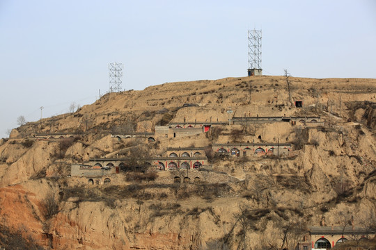 崖壁窑洞