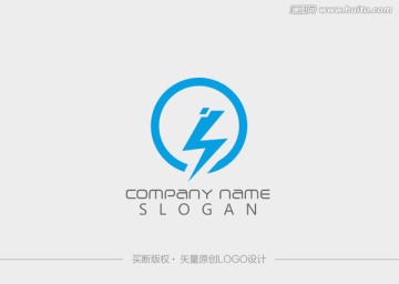 閃電電力標(biāo)志logo