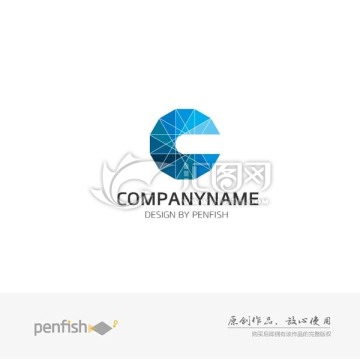 字母C创意logo