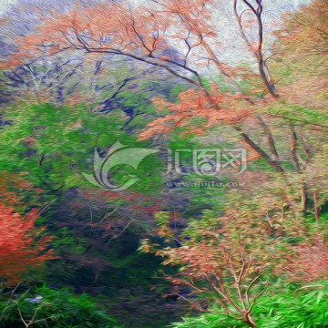 秋色油畫（未分層）