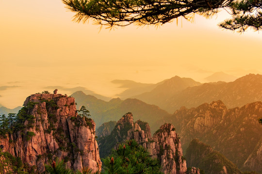 黄山风光 高清晰 高质量