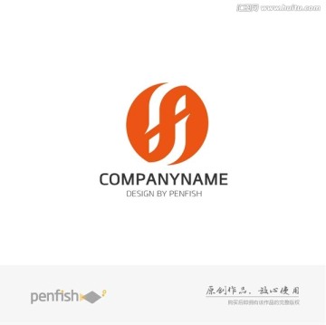 字母JF組合創(chuàng)意logo