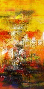 客廳背景墻抽象畫 抽象油畫