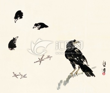 徐悲鴻冊(cè)頁(yè) 小鳥