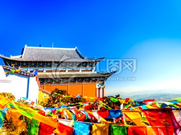 云南鸡足山金顶寺