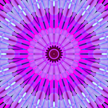 抽象幾何花型