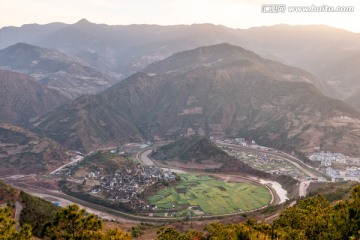 云龙太极景观