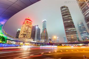 上海浦东夜景