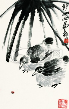 中國(guó)水墨國(guó)畫(huà)