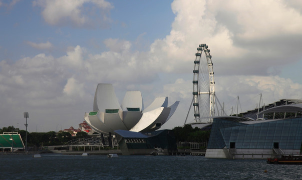 新加坡圣淘沙花瓣建筑