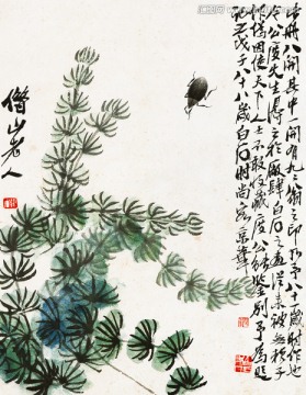 齊白石國畫