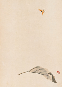 齊白石 蜜蜂高清作品