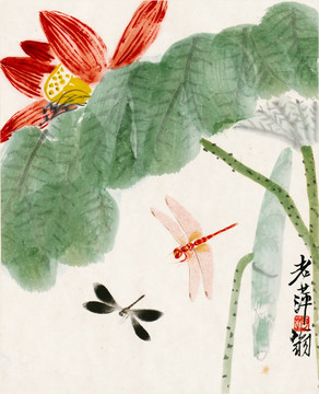 齊白石 可惜無聲高清作品