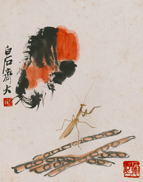 齊白石國畫