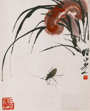 齊白石國畫