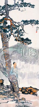 徐悲鴻 歸去圖