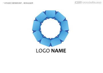 logo 设计 环形