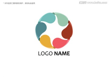 logo 设计 环形