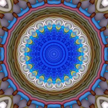 幾何花型 立體拼花 無分層