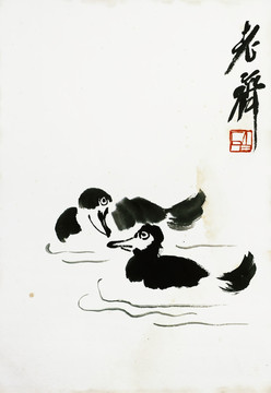 齊白石繪畫作品高清圖